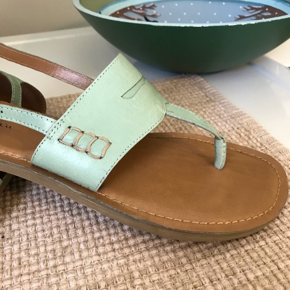 G.W. Bass Leather Sandals